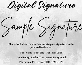 Digital Signature