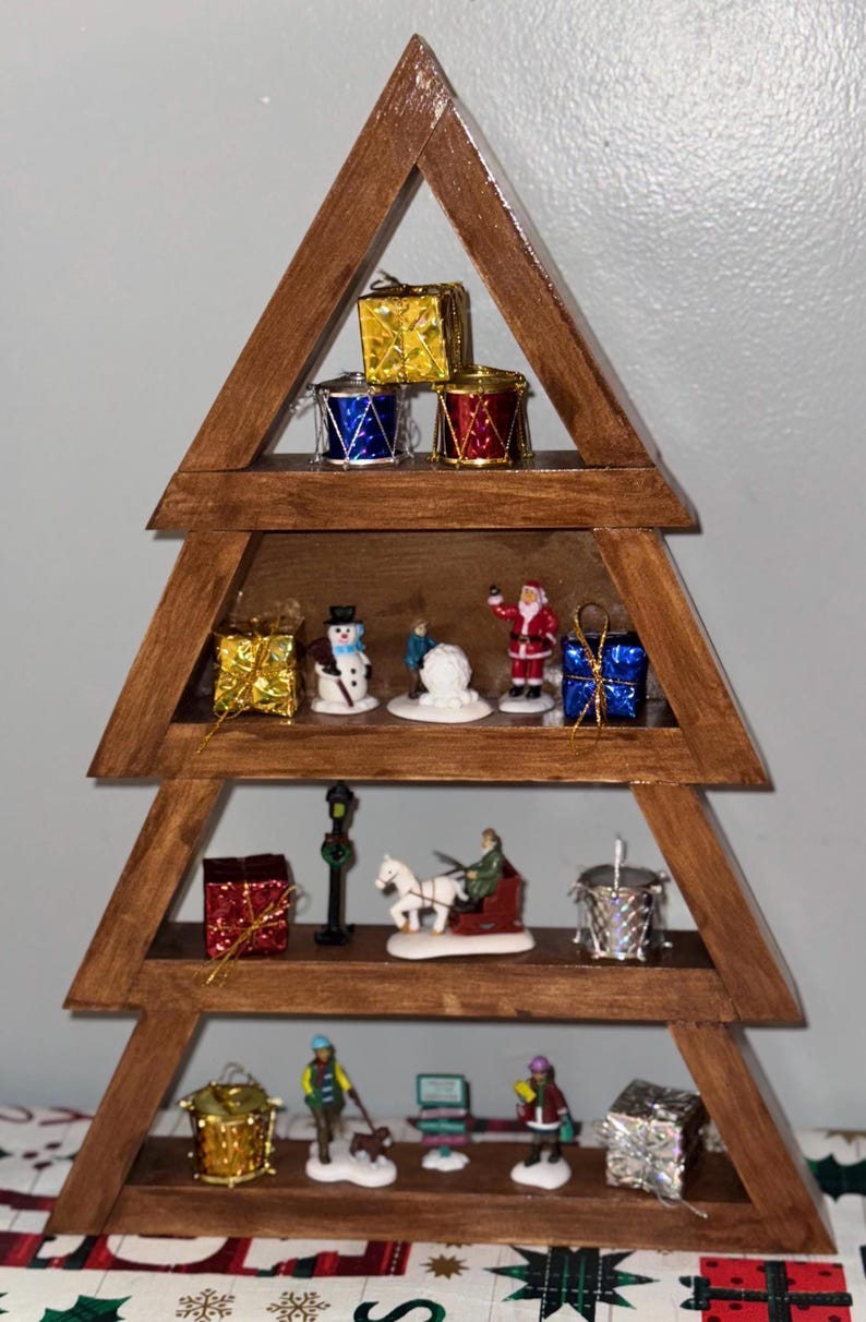 Tree Topper Shelf Tree Shelf - Etsy