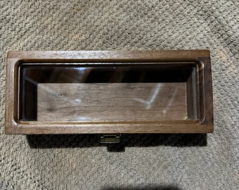 Knife display case - wood