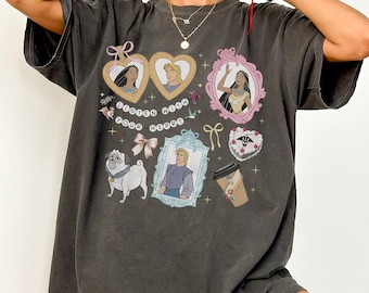 Vintage Disney Princess Pocahontas Bow Shirt, Disneyland Trip Tee, Retro Pocahontas Character Shirt, Magical Park Shirt, Meeko Raccoon Shirt