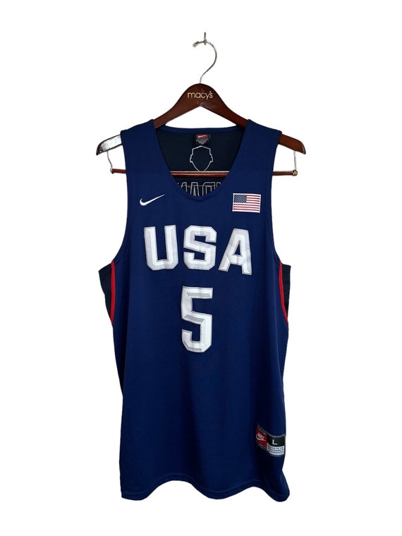 Nike Team USA Jersey Blue Red Kevin Durant 2012 Ol