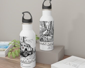 Custom Designs, Water Bottle, Jeep, Custom Orders