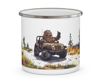 Star Wars/Jeep Chewy Camping Mug