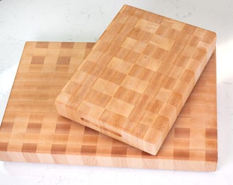 Maple End Grain Cutting Board: Heirloom Kitchen Art