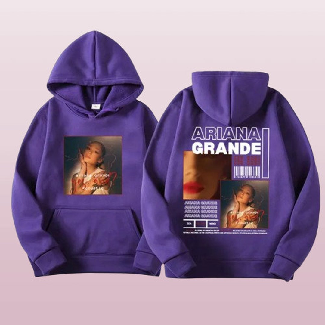 Ariana Graphic Music Hoodies, Music Grande Album Eternal Sunshine