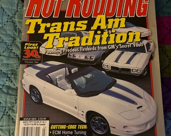 Popolare Hot Rodding Magazine marzo 1999, volume 39, numero tre La tradizione Trans Am batte preziose Firebirds dal caveau segreto di GM