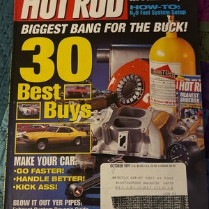 Hot rod magazine, uitgave van oktober 1997, grootste waar voor je geld 30 Best Buy afbeelding 1