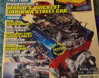 Populaire Hot Rodding Magazine Mars 1995