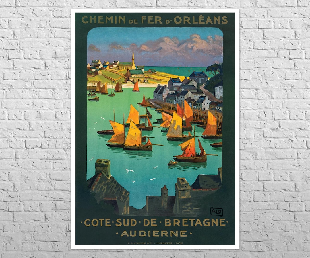 Poster Audierne, 1921 | 23x33