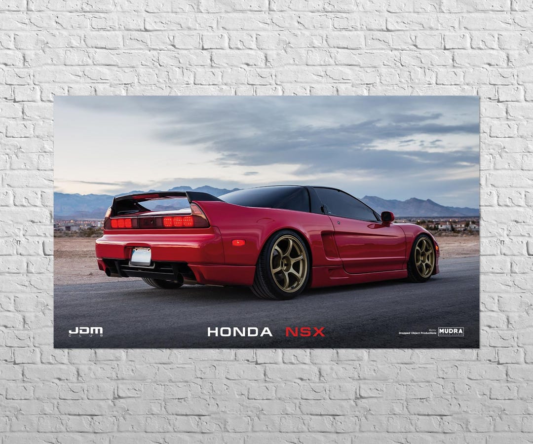 その他 From S800 to NSX 50 Honda Posters JDM Mid Night Club - Honda NSX - All Sizes! Poster / Wall