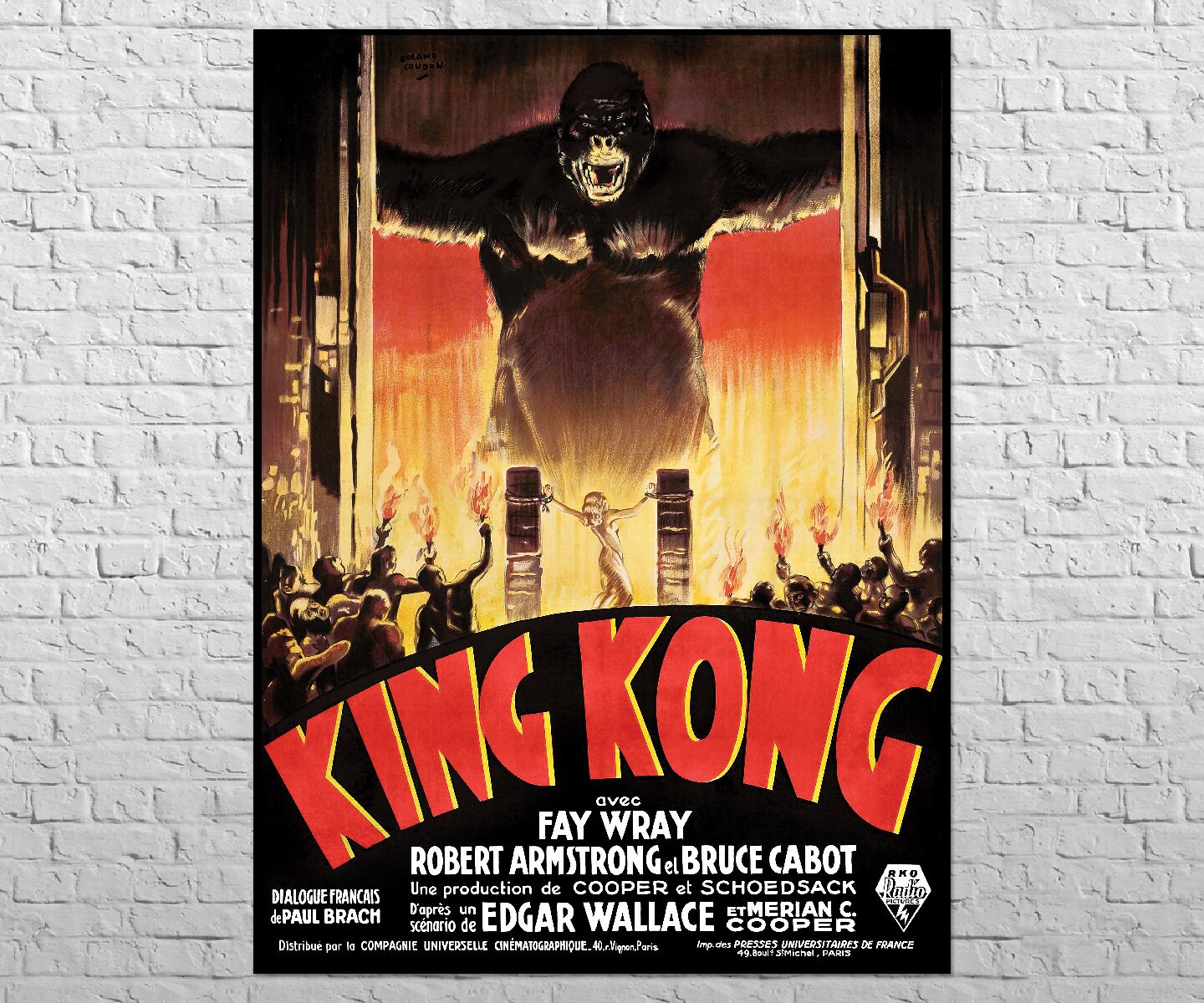 Poster King Kong, 1933 | 24x33