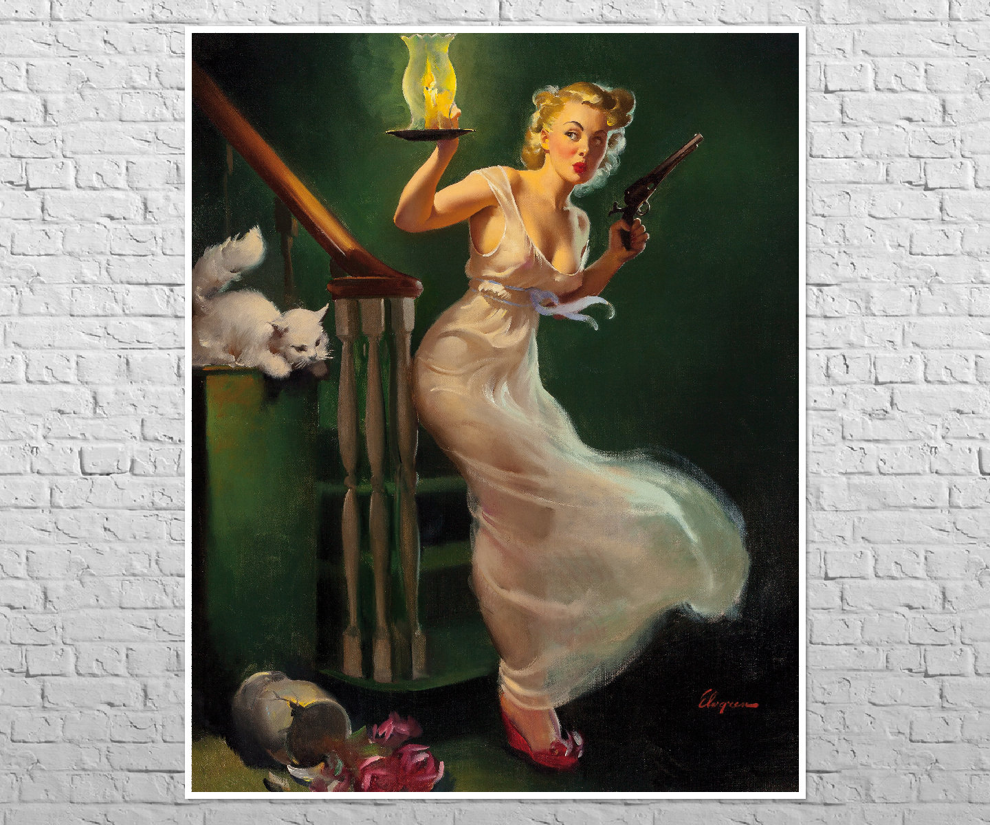 Gil elvgren print - Etsy 日本