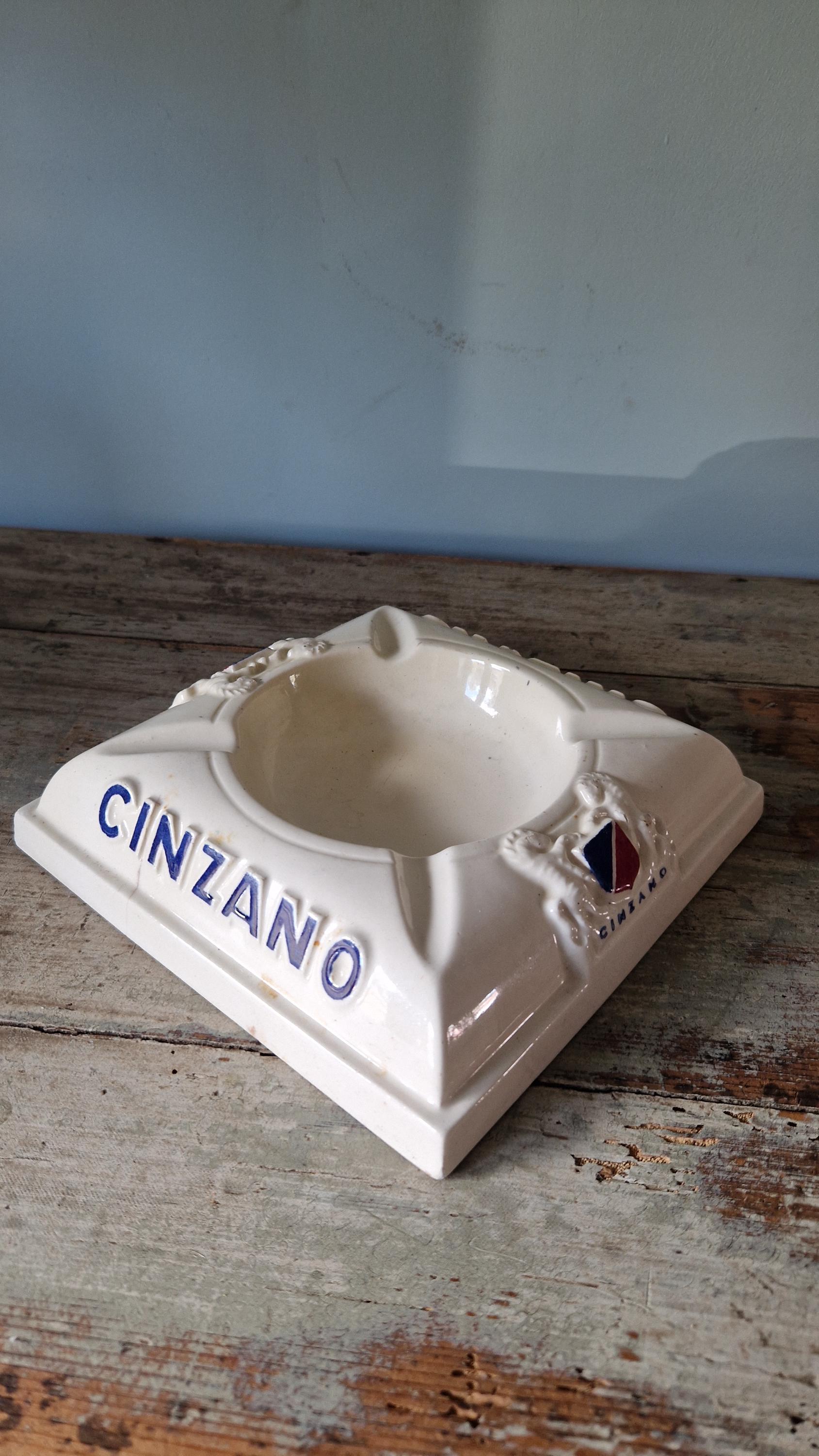 Cinzano ashtray - Etsy 日本