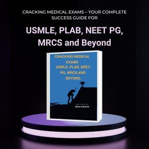 Cracking Medical Exams Study Guide PDF with Study Techniques and Exam Strategies for Usmle Plab Neet Pg and Mrcs