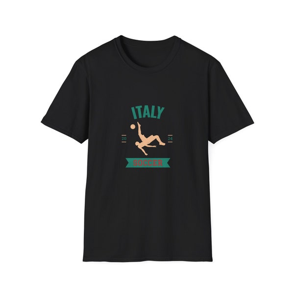 ITALY Soccer T Shirt/UEFA EURO 2024/ men and women T Shirt /Football/Italy gift T Shirt/Soccer country T Shirt unisex/Soccer Italy jersey