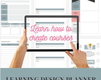 Learning design planner