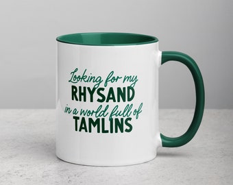 Rhysand and Tamlin mug | acotar lover mug | book lover coffee mug | bookish mug | world full of tamlins