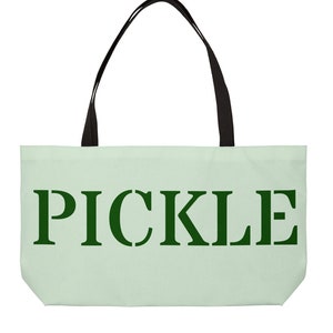 Bolso de mano de Pickleball, bolsa de Pickleball, bolsa de fin de semana, bolsa de noche, liga de Pickleball, amante del Pickleball, regalo de Pickleball, camisa de Pickleball