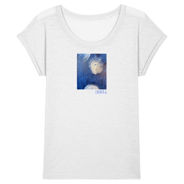 T-shirt femme - nuit bleue