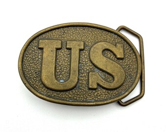 U.S. Belt Buckle/ Military/ Vintage Buckle