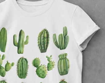 Cactus fruit Shirt Cactus Shirt Botanical Shirt Cactus Clothing Plant Shirt Garden T Shirt Sahara T Shirt CactusTee Aesthetic Clothes