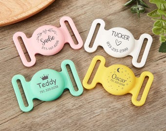 AirTag cover dog collar or harness AirTag case AirTag holder AirTag case holder collar Personalized Pet Air Tag case dog/cat collar tag