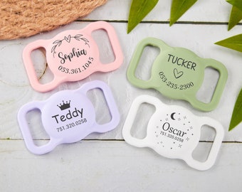 AirTag cover dog collar or harness AirTag case AirTag holder AirTag case holder collar Personalized Pet Air Tag case dog/cat collar tag