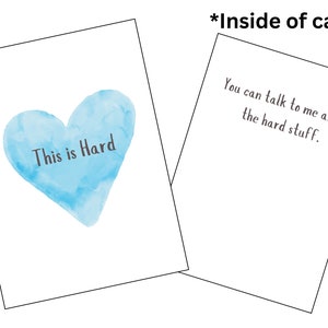 Druckbare Fehlgeburt oder Unfruchtbarkeit Support Karte. Empathie Worte. Beileidskarte. Zitate über Trauer. Verlust Mom. Sofort Download 21 cm x 14 cm.