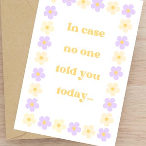 Carte d'encouragement à imprimer pour maman. Carte de soutien pour la nouvelle maman. Cadeau pour femme, amie. Tu fais du bon travail maman. Téléchargement numérique.