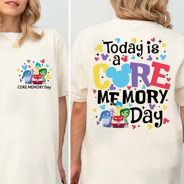 Today Is A Core Memory Day Shirt, Disney Inside Out Shirt, Disney Inspired Trip Tee, Inside Out Pixar, Magical Vacation Tees, Inside Out Tee