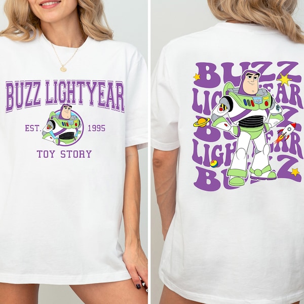 Buzz Lightyear Est 1995 Toy Story Shirt, Disneyland Shirt, Toy Story Movie Shirt, Infinity and Beyond Shirt, Disney Trip Shirt, Family Trip