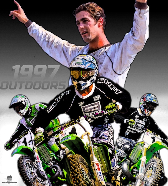 Jeff Emig's 1997 Motocross Championship Poster - Etsy