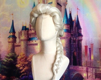 Elsa Cosplay Wig (Parks Version)