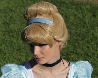 Cinderella Cosplay Wig (Movie and Parks versions available)