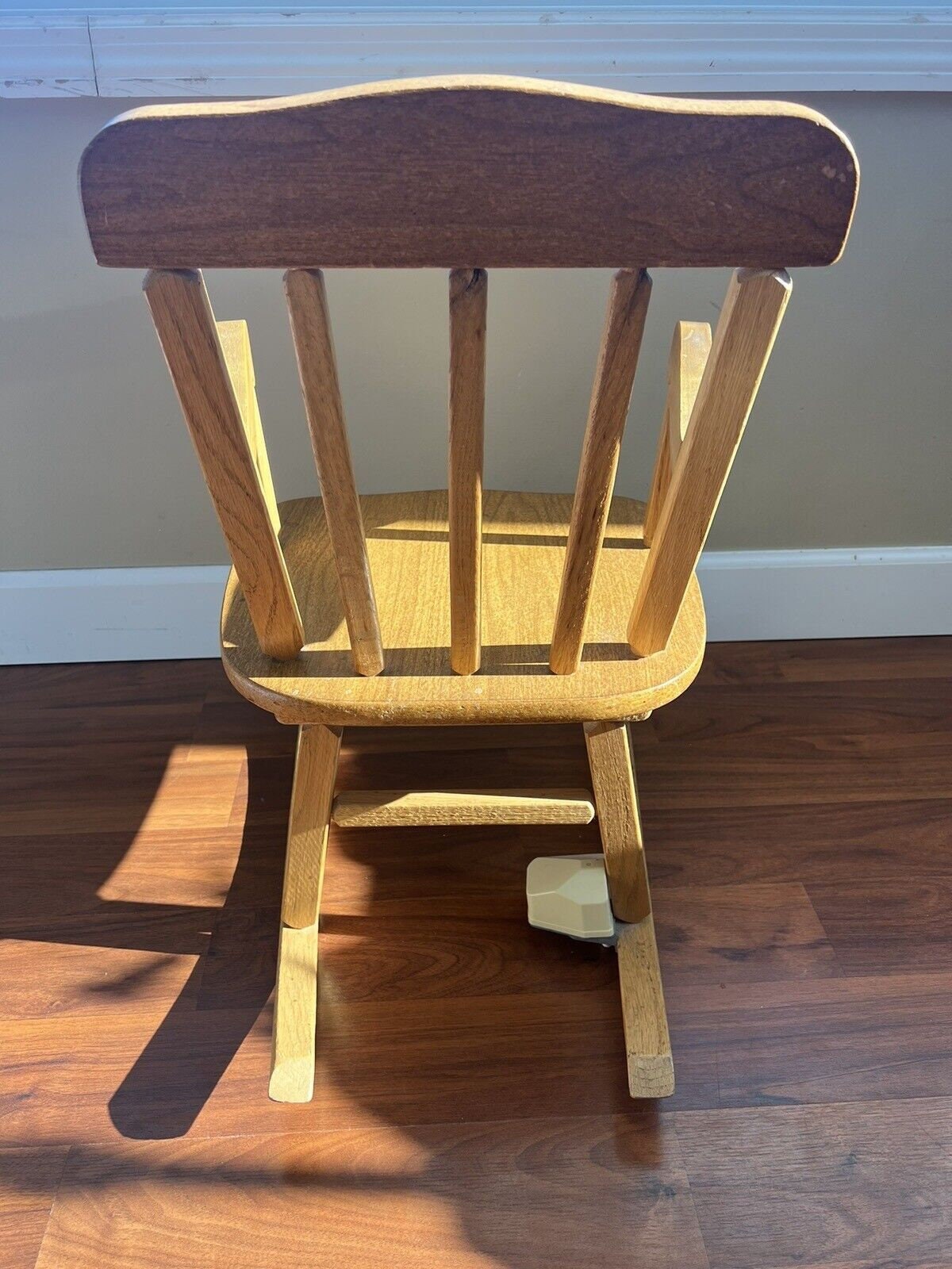 Vintage Childs Rocking Chair Music Box Etsy