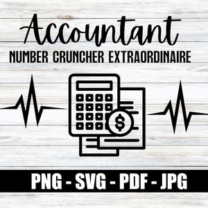 Contador svg Descarga digital Archivos digitales svg pdf Descarga digital png Archivos SVG Archivos para Cricut Cricut svg Archivos Contador png