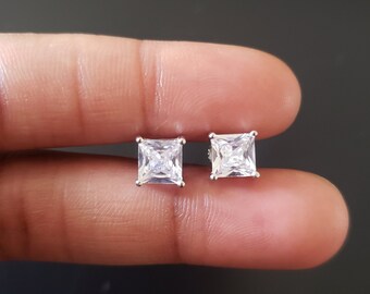 ZARD Pink Round-Cut Cubic Zirconia Halo Stud Earrings In Sterling - Foto 4