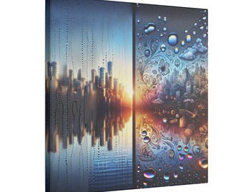 Retro Reverie: Split - Lienzo