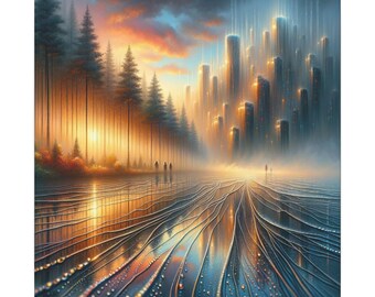 Familia aparte - Lienzo