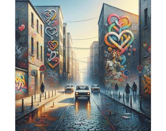 Latido urbano - Lienzo