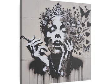 Lienzos inspirados en Banksy – Arte callejero de alta resolución