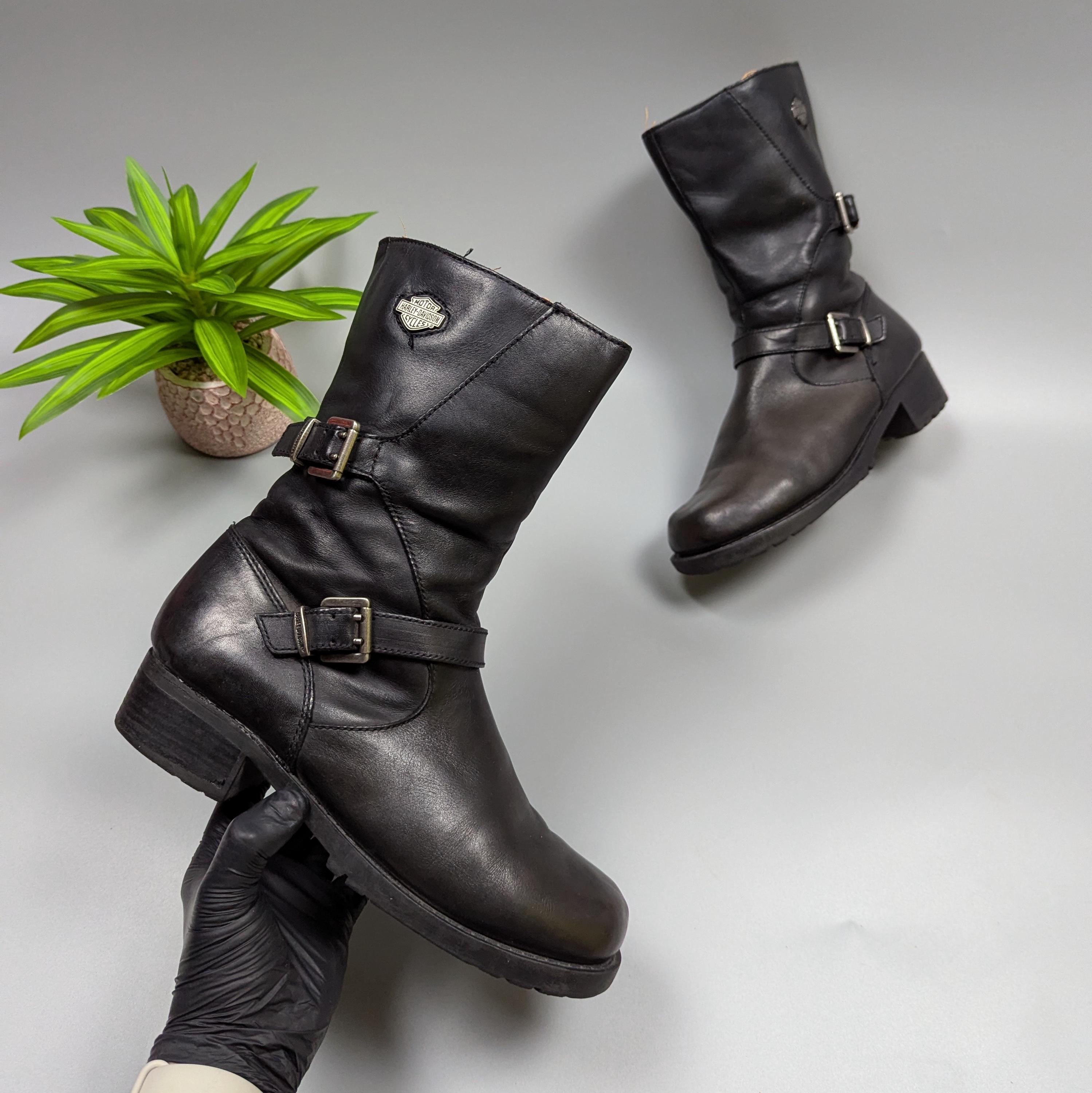 90s Harley Boots - Etsy