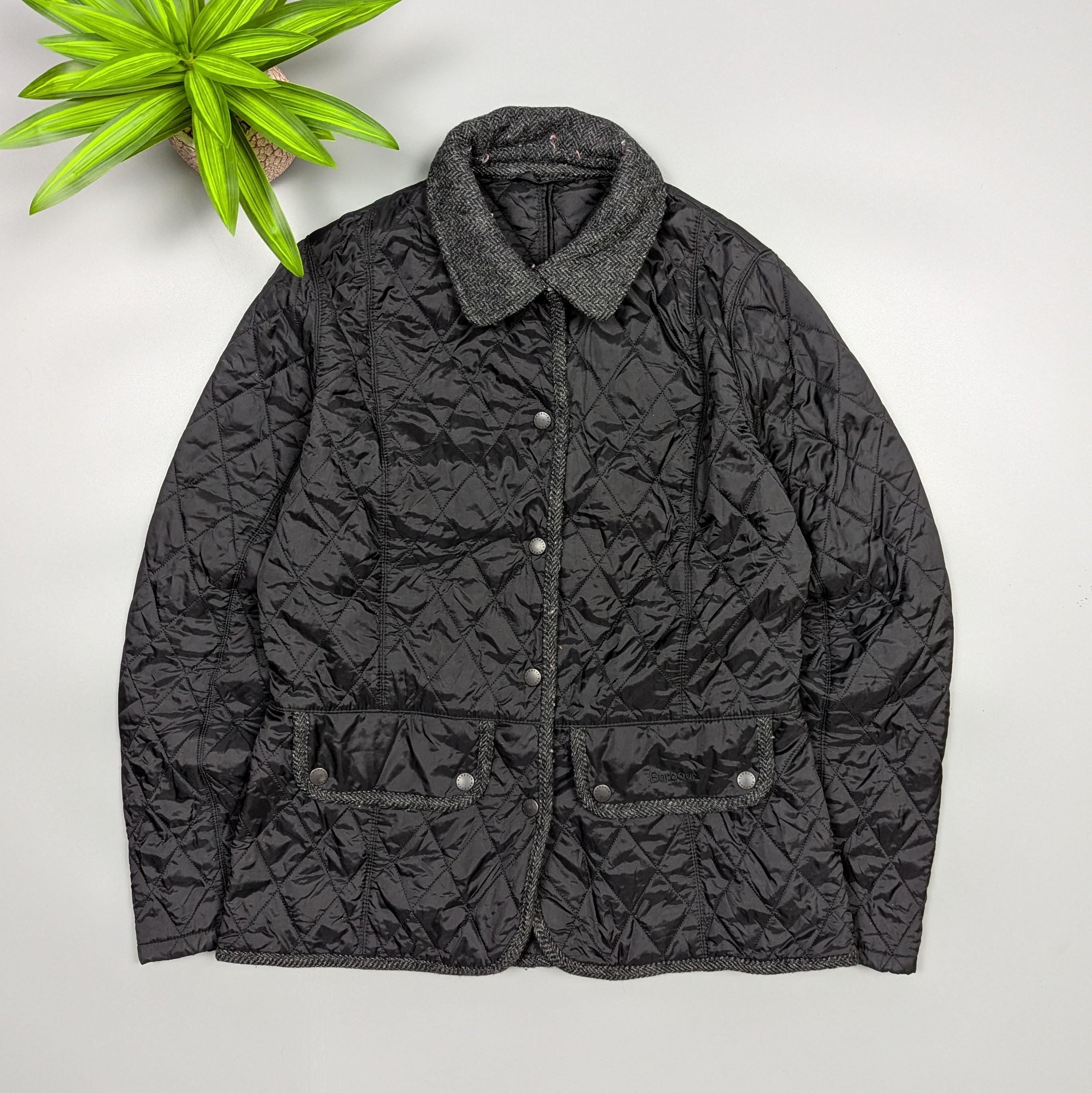 Barbour Tweed Jacket Women - Etsy