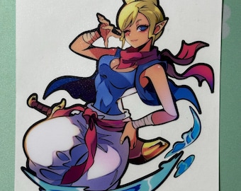 5” Vinyl Stickers - Legend of Zelda Tetra