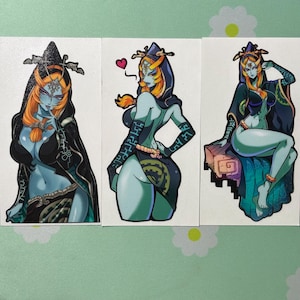 5” Vinyl Stickers - Legend of Zelda Midna