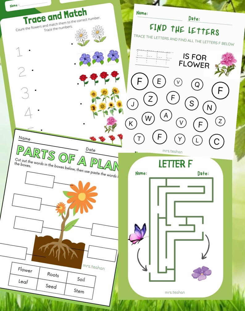 Pre-k Printables - Etsy