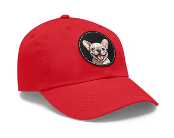 Franse Bulldog Leuke Hoed Leuk Cadeau Idee Kleurrijke Cap Perfect Cadeau voor Dierenliefhebber Comfortabele Hoed Hond Print Maandfeest Cadeau Puppy