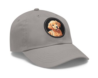 Golden Retriever schattige hoed leuk cadeau-idee kleurrijke pet perfect cadeau voor dierenliefhebber comfortabele hoed hond print maandfeest cadeau puppy