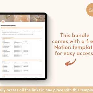 50+ Notion Templates Bundle PLR Planner Bundle Notion Resell Rights Aesthetic Notion Dashboard Productivity Kit Private Label Rights image 8