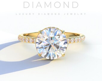 thumbnail image 2 of 2x Natural White Diamonds – Round Cut 5mm – VVS1 D Color – 1 CTW Total – Certified GDGL 2 of 5